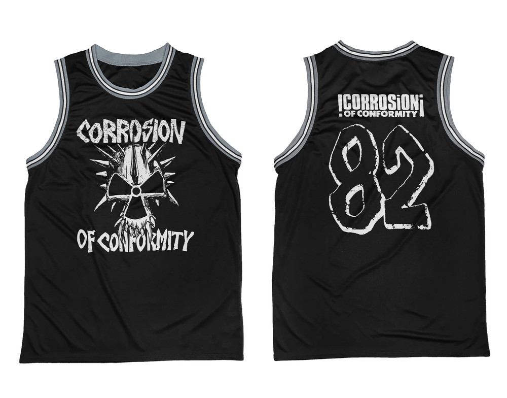 Corrosion Of Conformity SKULL Basketball Jersey All sizes 1F2690