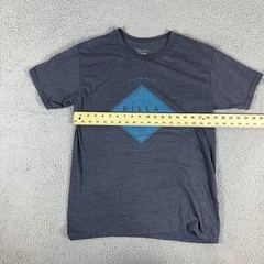 Billabong Shirt Men’s M Gray Cotton Crew-Neck Short Sleeve Beach Outdoor