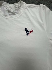 Nike NFL On-Field Apparel Houston Texans Dri-Fit Long Sleeve Shirt White Men’s M