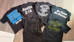 lot of 6 WWE T-Shirt Lot Stone Cold Undertaker HBK nWo DX size medium/large