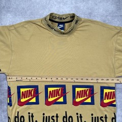 Nike CPFM Cactus Plant Flea Market Shirt Men Small Mustard Just Do It Air CI5369