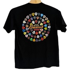 Graphic Tee Black Rock & Rolls Greatest Picks T-Shirt Size XL Black