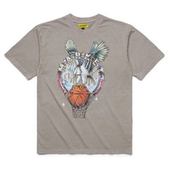 NWT Market Dunking Eagle Graphic Print Cotton Brown T-shirt Men’ Graphic T-Shirt