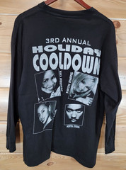 VTG 92.3 The BEAT NO COLOR LINE Faith Evans Hip Hop Concert Long Sleeve Shirt 90