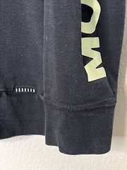 Nike Shirt Medium Black World Tour Glow In The Dark Pullover Long Sleeve