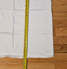 Hanes Men’s White Cotton Tagless Crew Neck T-Shirts Set of 5 NWOT Size XL