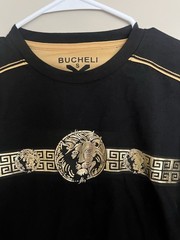 Men’s Bucheli T Shirt,Soft Cotton,Stretch,Italian Style S Small