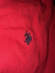 U.S. Polo Assn. T-Shirt Men’s S Red Crew Neck Short Sleeve Knit Logo