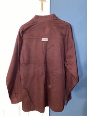 Vintage NWT Giovanni Basic And Beyond Men’s Medium Plum Button Down Shirt!