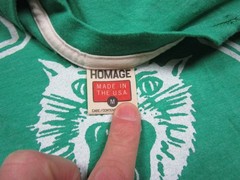 Homage Ohio University Bobcats T Shirt Adult (M) Adult Small Retro College Print