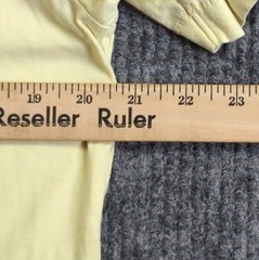 Tommy Bahama Shirt Men Small Yellow Knit Short Sleeve Pima Cotton T-shirt Pocket