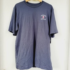 NWT Travis Mathew T-Shirt Mens Blue Bromerica Graphic Tee Size Large