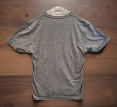 Vuori V1 Logo Shirt Mens Sz L Gray Short Sleeve Crew Neck Tee V925