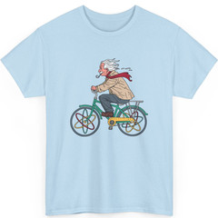 Atomic Bicycle Science Professor Men Kids Chemistry T-Shirt