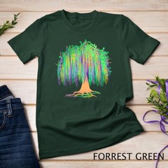 Mardi Gras Carnival Mexican Graphic Bead-Tree Bourbon Street Unisex T-shirt