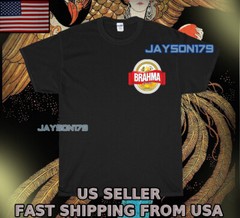 NEW SHIRT BRAHMA BEER LOGO UNISEX T-SHIRT FUNNY MEN’S SIZE S-5XL