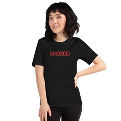 Brand New Dasher Top Dasher Unisex Tee T-shirt Delivery Driver DoorDash