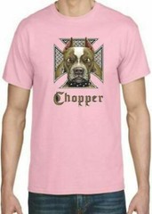 Adult DryBlend® T-Shirt – ( CHOPPER – BIKER / CHOPPER / PIT BULL)