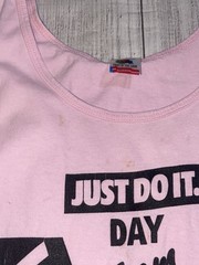Vintage Nike Tank Top On Fruit Of The Loom Tag Size XL With Flaws