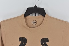 Men’s ’47 Indianapolis Colts T-Shirt In Dusted Khaki Size Medium