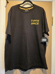 New Time & Space T-Shirt Comic Book Style Print Size 2XL Cosmic Astrology