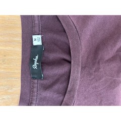Rapha Mens Quick Drying Cotton Blend T-Shirt Burgundy Size M Cycyling Athletic