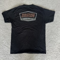 Brixton Black Double-Sided Graphic Print T-Shirt Mens M Regular Standard Fit