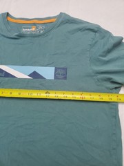 Timberland T Shirt Mens Large Green Short Sleeve Outdoors Regular Fit Gorp