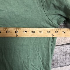 Night Addict Mens Tee-Shirt Green Short Sleeve Crew Neck Casual Pullover Size M