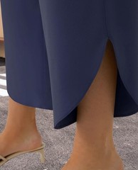 Wide Leg Pants for Women Crossover High Waisted Casual Yoga Pant Side Pockets…