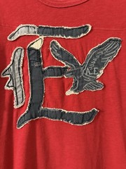 Vintage American Eagle Outfitters Mens Size XL Red Graphic Logo Tshirt Y2K