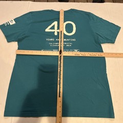 Santa Monica ‘Heal the Bay’ 40 Years California Coastal Cleanup Day Shirt XL Vtg