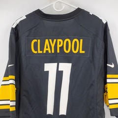 Nike Pittsburgh Steelers Chase Claypool #11 NFL On Field Jersey Mens XL Black