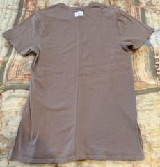 Essentials Fear of God Mens T-Shirt Taupe Short Sleeve Crew Neck Streetwear L