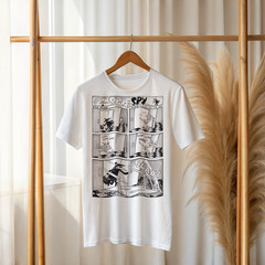 Spy vs Spy Comic Strip Graphic T-Shirt Vintage Retro Cartoon Tee A501