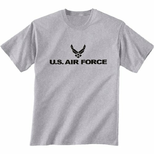 AIR FORCE USAF TEE PHYSICAL TRAINING T-SHIRT SPORT GREY