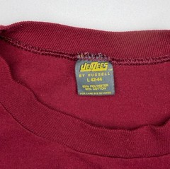 Vintage Jerzees 1984 North Valley Knights Oregon Single Stitch T-Shirt L