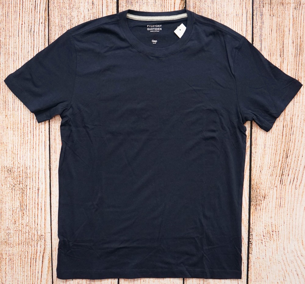 Mens Sz XS Everyday Crew Neck T-Shirt GAP NWT Tapestry Navy (2b14) – 801836