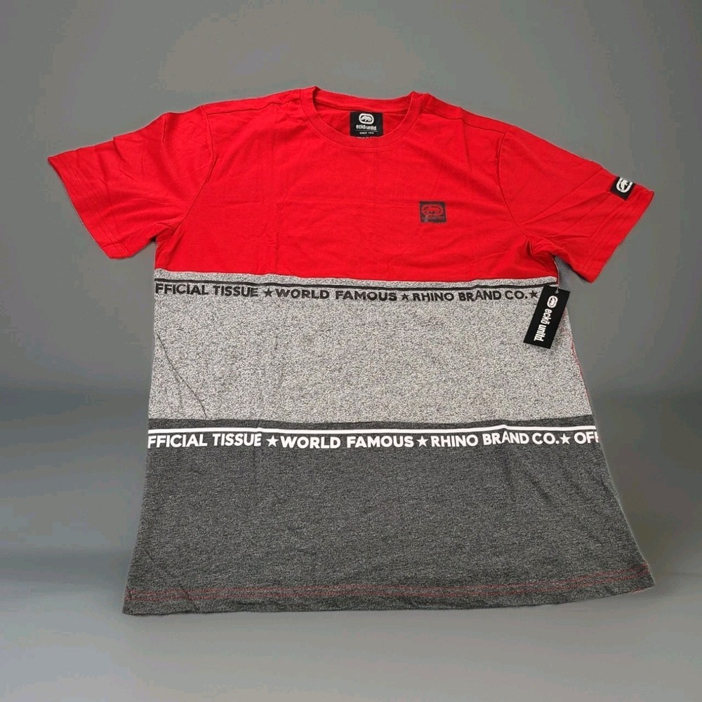 Ecko Unltd. Men’s Stand By Short-Sleeve Color-Block T-Shirt Size Large NWT