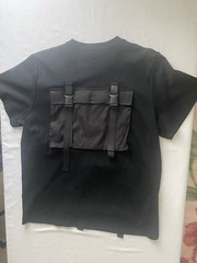 iHeartRaves Festival/Rave Black Utility Crew Neck T-Shirt Men’s M