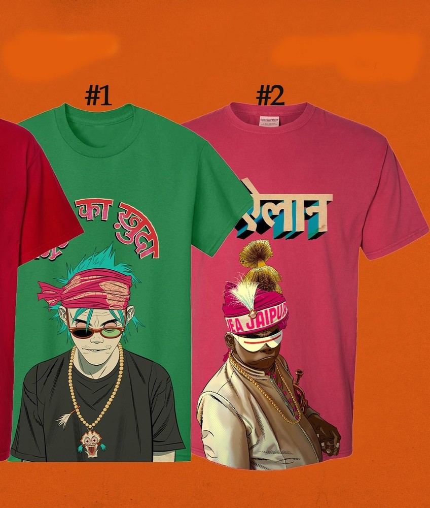 Gorillaz tee, The Mountain 2026 Shirt