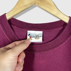 Walt Disney World Tower of Terror Mickey Mouse Shirt Mens L Maroon Vintage 90s