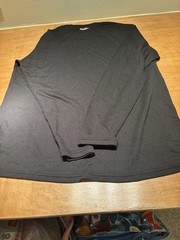 Omni Wool Shirt Mens XL Base Layer Long Sleeve Hiking Camping Outdoor