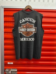 Vintage Harley Davidson Cancun Mexico Dragon Sleeveless Tee