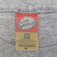 Menage A Trois Duff Lady Dark Simpsons Men’s Medium Light Grey Marl