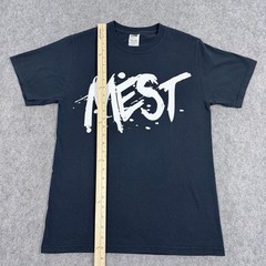 Fruit Of The Loom Best “Mest” Graphic Pullover T-Shirt Men’s Size Small Black
