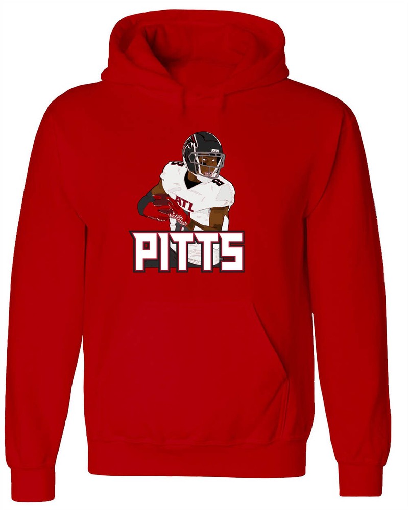Kyle Pitts Atlanta Falcons Pic CREW HOODED SWEATSHIRT