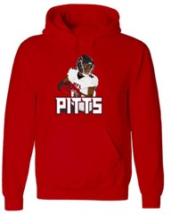 Kyle Pitts Atlanta Falcons Pic CREW HOODED SWEATSHIRT
