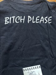 Used Supreme Bitch Please Tee T-Shirt Black Size Large
