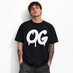 Vintage OG Logo Graphic T-Shirt Retro Streetwear Classic Statement Tee